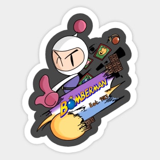 The OG Bomberman! Sticker